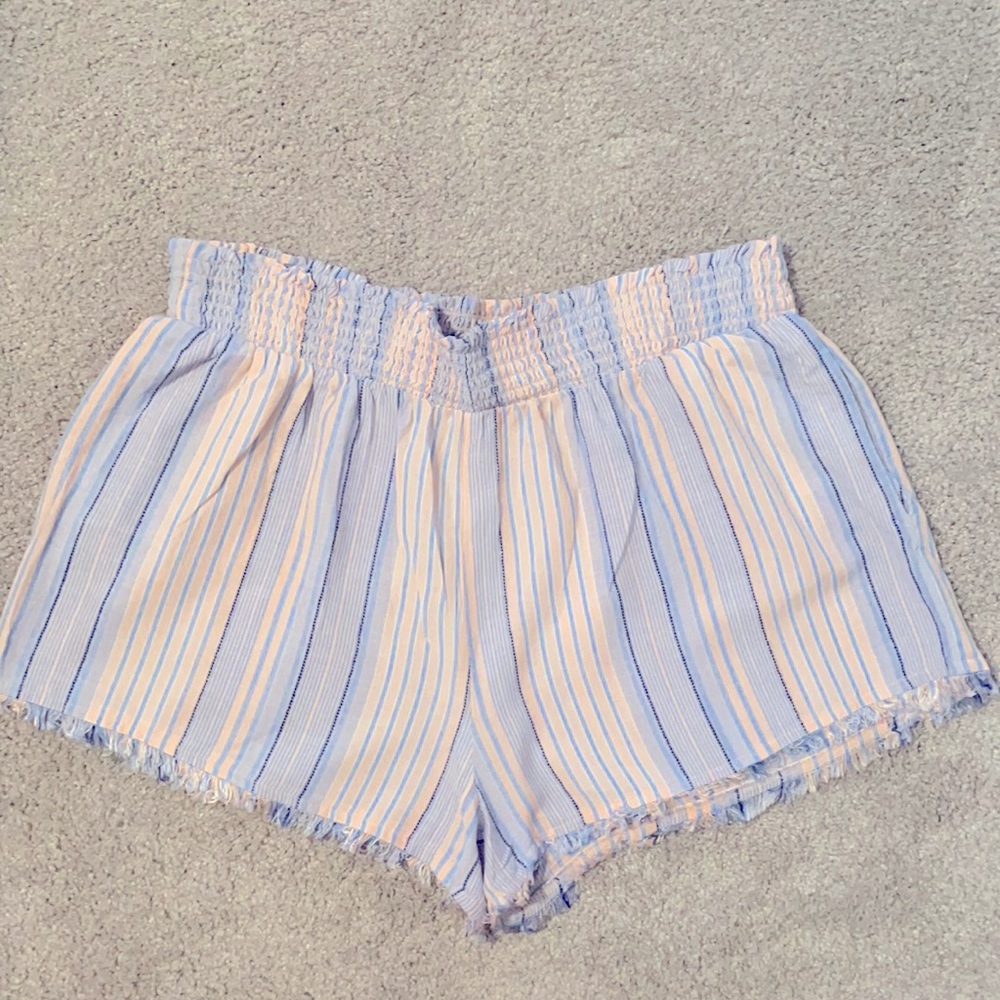 Derek Heart pink/blue summer short. Women’s L